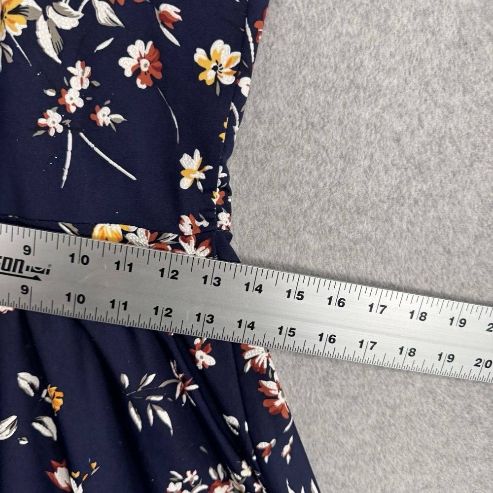 Fortune + Ivy Reign Floral Skater Dress Womens PM Navy NWT Stitch Fix - Picture 10 of 15